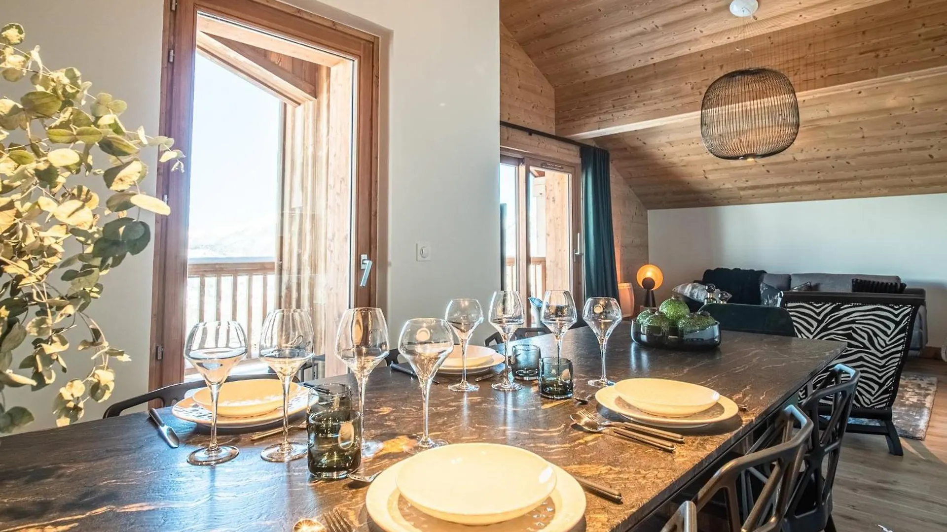 Апартаменты Appartement Cosy Pour 8 Pers. Avec Parking, Au Pied Des Pistes, Valmorel - Fr-1-356-493